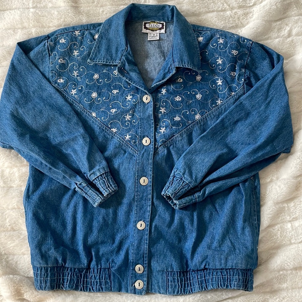 Vintage 90s Teddi Denim Jacket